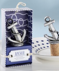 Alternative view of Kate Aspen "Nautical" Anchor Bottle Stopper (25169NA)