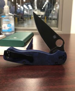 Spyderco Para Military 2 Signature Camo Knife with 3.42" CPM S30V Black Steel Blade and Durable G-10 Handle - PlainEdge - C81GPCMOBK2 49 91xW0eG0SkL