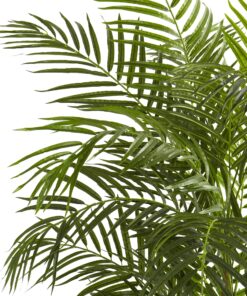 Alternative view of Nearly Natural 5389 Areca Palm UV Resistant Tree, 4.5-Feet, Green,62.5" x 9" x 9" 62.5" x 9" x 9"