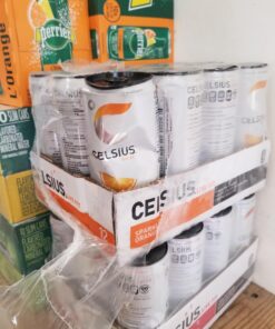CELSIUS Sparkling Orange, Functional Essential Energy Drink 12 Fl Oz (Pack of 12) 12 Fl Oz (Pack of 12) 37 91xhn7FaGpL