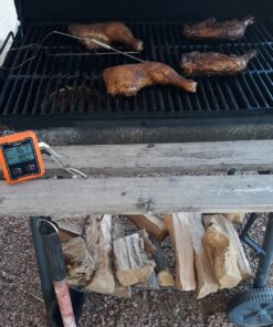 Yunbaoit Wireless Meat Thermometer, Digital Remote Food Cooking Meat Thermometer for BBQ Grill Smoker Oven Kitchen,500 FT Range&Dual Probes 59 91xm8OVYUyL
