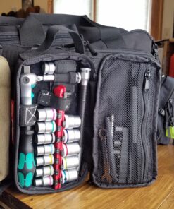 Rough Enough Small Tool Bag Pouch Large Black Pencil Case Box for Kids Boys School Men Cordura Heavy Duty 65 91xs4WGcmnL