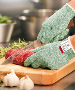 Alternative view of NoCry Cut Resistant Gloves — 100% Food Grade; Level 5 Protection; Ambidextrous; Machine Washable; Superior Comfort and Dexterity; Lightweight; Complimentary eBook
