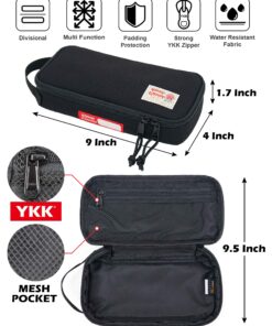 Rough Enough Small Tool Bag Pouch Large Black Pencil Case Box for Kids Boys School Men Cordura Heavy Duty 47 91xt4SiAcdL
