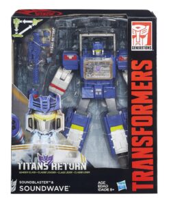 Alternative view of Transformers Generations Leader Titans Return Soundwave Action Figure