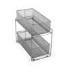 Design Ideas Cabinet Baskets Mesh Silver 33 91y1fVV5FL