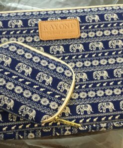 Kayond KY-23 Canvas Fabric Sleeve for 11-11.6 Inch Laptops - Elephant Patterns 11.6 27 91y2pKsHtwL