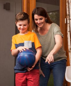 Champion Sports Rubber Bowling Ball: Lightweight Soft Ball for Training & Kids Games (BP25) 14 91yCpBlxJTL