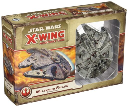 Star Wars X-Wing 1st Edition Miniatures Game Millenium Falcon EXPANSION | Strategy Game for Adults and Teens | Ages 14+ | 2 Players | Average Playtime 45 Minutes | Made by Atomic Mass Games