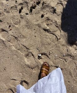 IMPERIAL SANDALS HAWAII Women Double Strap Jesus Style Hawaii Sandals, Unisex Sandal for Women Men and Teens 9 Brown 23 91yHOUiSbJL