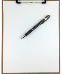 Trade Quest Letter Size Clipboard Low Profile Clip Hardboard (Pack of 30) 9 91yJnvNoaXL