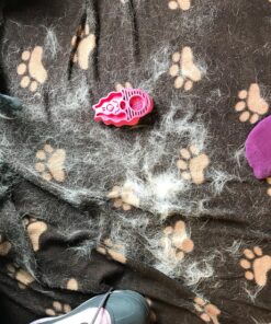 KONG - ZoomGroom - Dog Brush for Grooming and Shampooing - Red Brush for Large Dogs Standard Packaging 26 91yM ijogFL