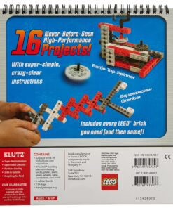 Alternative view of Klutz LEGO Crazy Action Contraptions Craft Kit