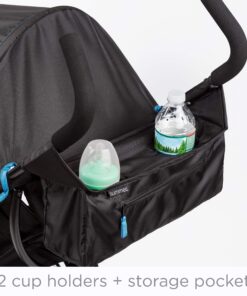 Summer Infant 3Dmini Convenience Stroller, Blue/Black – Lightweight Infant Stroller with Compact Fold, Multi-Position Recline, Canopy Pop Out Sun Visor and More Umbrella for Travel 29 91yOYI8eLRL