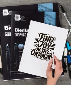 Bienfang Graphics 360 Marker Paper Pad, 9-Inch by 12-Inch, 100 Sheets 12 by 9-Inch, 100 Sheets 7 91yYRuAAsDL