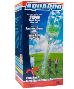 The Original AquaPod Rocket Bottle Launcher Kit - Launches Soda Bottles 100 Ft Up in The Air - Fun Educational STEM Holiday Idea for Kids & Teens - Great Science Toy & Outdoor Activity 18 91ybfUnN YL