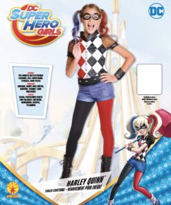 Rubie's DC Superhero Girl's Harley Quinn Costume, Large 15 91yeKCsZoxL