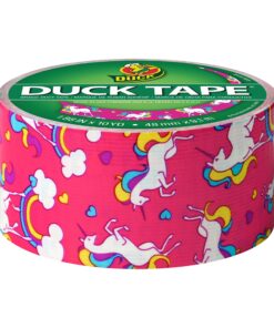 Alternative view of Duck Brand 284567 Printed Duct Tape Single Roll, Unicorn