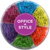 Office Style 28 mm Colored Paper Clips, 480-Pieces, Mixed, Medium (A1-28MM480PCSCLRPC) 5 91yoK9q8u5L