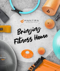 MANTRA SPORTS Heavy-Duty Exercise Ball Chair for Office Desk, Yoga Ball Chair Stability Ball with Base for Home Gym, Active Sitting Workout Ball Seat for Balance, Fitness, Birthing, Pregnancy & Labor Black (Ball & Base) 65cm (Height 5'4" - 5'10") 17 91yp06KmKiL