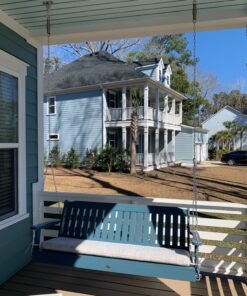 Jungle Gym Kingdom Swing Set Hangers - 2 Heavy Duty Brackets with Locking Snap Hooks for Porch, Patio, Playground - Indoor/Outdoor Hardware & Accessories 2 pack hangers 42 91ystZjFIkL 1