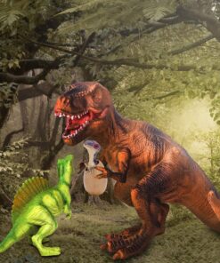 Dinosaur Toys - 20 Packs Dinosaur Figure Play Set with Educational Book, Toy for 3 4 5 6 7 8 Year Old Boys - Plastic Dinosaurs Birthday Gift for Kids 31 91ytHmvS5L