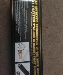 Rambo Knives Rambo First Blood Sylvester Stallone Signature Edition Knife 12 91ytcqC3SxL