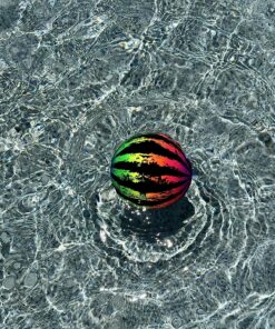 Watermelon Ball The Original Pool Toys for Kids Ages 8-12 - 6.5 inch Pool Ball for Teens, Adults, Family - Pool Games, Pool Toys, Fun Swimming Pool Games, Water Football, Diving and Beach Ball Play 24 91z XZiluCL