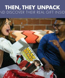 Prank Pack, Beer Beard Prank Gift Box, Wrap Your Holiday Real Present in a Funny Authentic Prank-O Gag Present Box | Novelty Gifting Box for Pranksters 15 91z7fTZsIXL