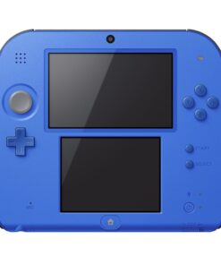 Alternative view of Nintendo 2DS - Electric Blue with Mario Kart 7 Electric Blue 2