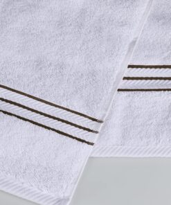 Superior Turkish Cotton Ultra-Plush 6-Piece Towel Set, Ideal for Master Bath, Guest Bathroom, Fast Drying, Shower, Spa, Face/Washcloths, Hand, Bath Towels, Absorbent, Home Basics, Latte 6 Piece Towel Set 7 91zDy4gTiyL