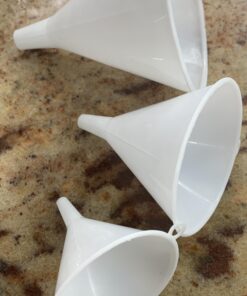 Norpro Plastic Funnel, Set of 3, Set of Three, White 36 91zE76XWZL