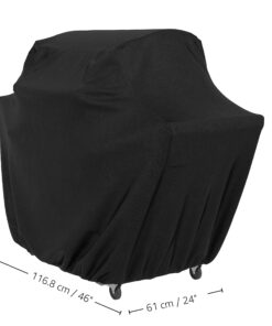 Alternative view of Amazon Basics Gas Grill Barbecue Cover, 46 inch / Small, Black