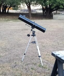 Celestron - PowerSeeker 114EQ Telescope - Manual German Equatorial Telescope for Beginners - Compact and Portable - Bonus Astronomy Software Package - 114mm Aperture 114EQ Newtonian 54 91zLV5ATbEL