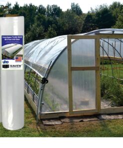 SUNVIEW Greenhouse Clear Plastic Film Polyethylene Covering Gt4 Year 6 Mil 12ft. X 25ft. 14 91zPU4swTOL