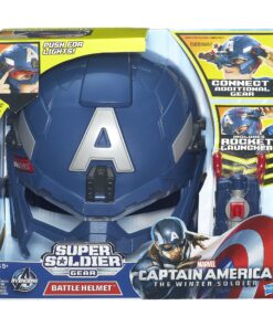 Alternative view of Captain America Marvel Super Soldier Gear Battle Helmet