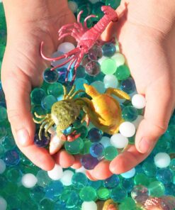 SENSORY4U Dew Drops Water Beads Ocean Explorers Tactile Sensory Kit - 26 Sea Animal Creatures Included - Great Fine Motor Skills Toy for Kids 30 91zUgTrbYQL