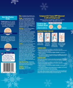 Compound W Freeze Off Advanced Wart Remover with Accu-Freeze, Multicolor, 1 Count 26 91zVEP56GXL