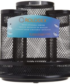 Rolodex Mesh Collection Spinning Desk Sorter, Black 23 91zwkZnOQeL 1