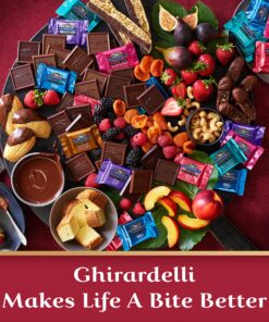 Ghirardelli Chocolate Company Dark Chocolate Squares Assortment, Mother's Day Chocolate, 14.86 Oz. Bag 17 A1 TWN1vGaL
