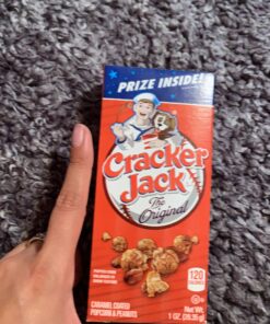 Cracker Jack Original Singles, 1 Ounce (Pack of 25) 25 ct 1oz Caramel Popcorn & Peanuts 35 A1 jI4xqyuL
