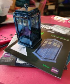 Fascinations Metal Earth Doctor Who Tardis 3D Laser Cut Model - Blue 32 A10DddQOyDL