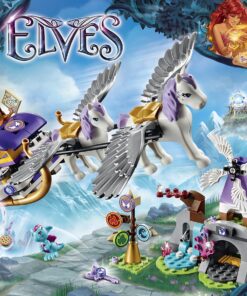Alternative view of LEGO Elves 41077 Aira's Pegasus Sleigh Building Kit