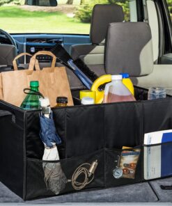 Alternative view of Honey-Can-Do SFT-01166 Soft Storage Chest, Black Folding Car Trunk Organizer