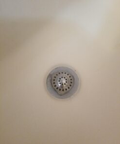 TubShroom Ultra Revolutionary Bath Tub Drain Protector Hair Catcher/Strainer/Snare Stainless Steel, 1-Pack, Silver Stainless Single 56 A11AiPOWXdL