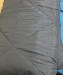 Amazon Basics Reversible Lightweight Microfiber Comforter Blanket, Twin/Twin XL, Navy/Sky Blue Navy / Sky Blue 1-Pack 21 A11CaK8M12L