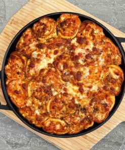 Ooni Cast Iron Skillet - Cast Iron Pan - Cast Iron Skillet with Removable Handle - Cast Iron Frying Pan - Pre-Seasoned Oven Safe 18 A11TD4NxQ4L