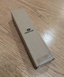 Mossy Oak Fixed Blade Bowie Knife, 2-piece Hunting Knife with Leather Handle Featuring Laser Pattern, Sheath Included 34 A11dF vNNEL