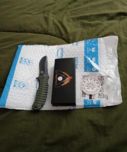 Off-Grid Knives - Rapid Fire Ranger, Camping & Hunting Knife, Cryo D2 Blade Steel with Olive Drab G10 Scales, Deep Clip, Left or Right Carry, Survival, Hiking, Fishing, Boating, Bushcraft OD Green 43 A11dzmq0NnL