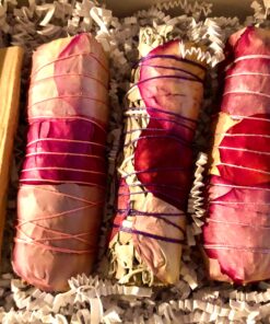 MAMA WUNDERBAR Sage Bundles* White Sage and Palo Santo * Handmade Smudge Kit * Floral Sage Sticks 30 A11uY5U3TZL